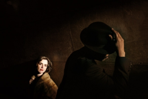 In the tunnel beneath the Arc de Triomphe