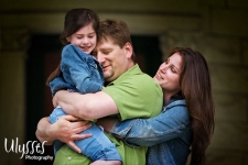 Melissa and Bill, with daughter Jacqueline