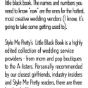 Little Black Book blurb